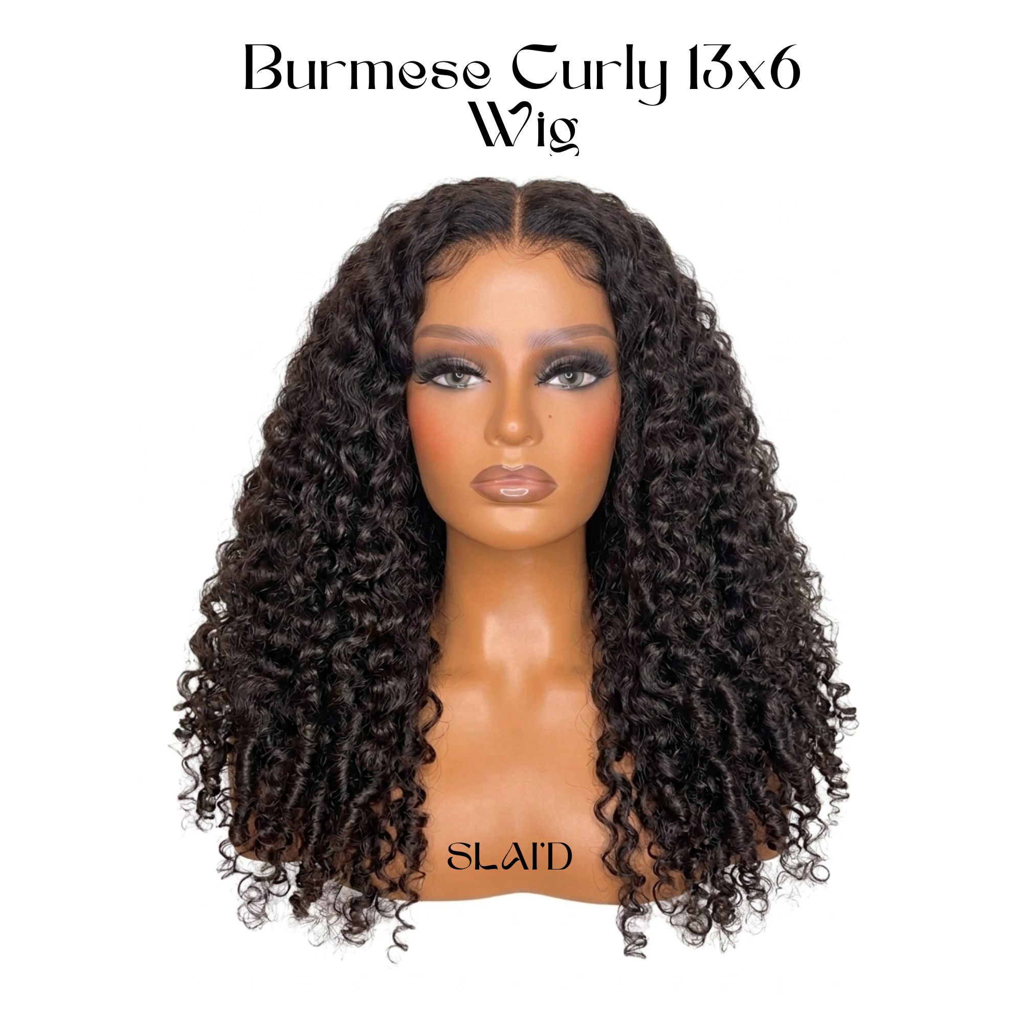 SLAI’D Burmese Curly Wig